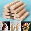 Lollipop Sticks 2000pcs Ice Cream Popsicle Stick Wood Ice Cream Sticks Homemade Ice Cream Spoon Popsicle Accessories view 3