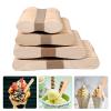 Lollipop Sticks 2000pcs Ice Cream Popsicle Stick Wood Ice Cream Sticks Homemade Ice Cream Spoon Popsicle Accessories view 4