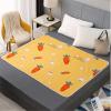 AHUAN Reusable Bed Pads Washable Waterproof for Pet Stroller, Sofa Large Size Incontinence Bed Pads 4 Seasons Pee Pads for Adults(180 * 200CM,Yellow) view 1
