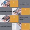 AHUAN Reusable Bed Pads Washable Waterproof for Pet Stroller, Sofa Large Size Incontinence Bed Pads 4 Seasons Pee Pads for Adults(180 * 200CM,Yellow) view 4