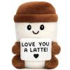 I Love You Anniversary Romantic Valentine's Wedding Birthday Gifts for Her Him Wife Husband Couple Women Men Christmas Stocking Stuffers Positive Latte Palm Pals Gifts Fall Coffee Table Decor
