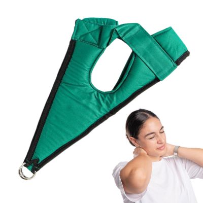 Cervical Traction Strap - Adjustable Suspension Neck Cervical Traction Device | CervIical Neeck Traaction Harness with Steel Ring Fixation | Neck Stretcher for Your Spine