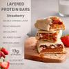 Gam's Protein Multilayer Bars Mixed Case x 14, Double layered, Gluten Free, with added Collagen, Palm Oil Free view 4