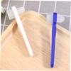 BELLIFFY Double-Sided Denture Toothbrush 4pcs Set with Soft Bristles for False Teeth Cleaning, Dual-Head Design in White and Blue, Suitable for Denture Care and Retainer Cleaning view 3