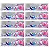 10 x packs Exxtttra White Bubblemint Flavour Sugar Free Chewing Gum - Teeth Whitening Bubble Mint Chewing Gums Pellets for Fresh Breath and Oral Hygiene view 1
