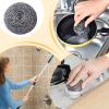 Stainless Steel Washing Up Brush, Reusable Washing Up Sponge, 6 Pieces, Ergonomic Stainless Steel Sponge for Pots, Pans, Dishes, Cooker, Sink, Home, Bathroom, Camping, Outdoor view 4