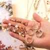 Christmas Advent Calendar 2025,Jewelry Advent Calendar for Women,24 Days Xmas Surprise Gifts,Christmas Fashion Bracelets, Necklaces, Rings, and Earrings, Birthday Party Surprise Gifts (A) view 3