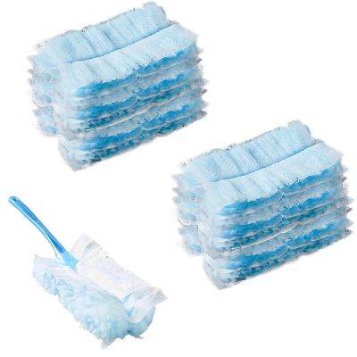 20PCS Dust Magnet Refills with Handle for FlashDuster compatible with Pledge FlashDisposable Electrostatic Duster for CleaningLock Away Dust, Dirt and Hair for Home&Office&Blinds&Keyboard