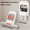 Mini Foldable Desktop Mop, Portable Mini Mop for Small Spaces, Self-Squeeze Sponge Mops Desktop Cleaning Tool, Hands-Free Wet and Dry Use Min-i Cleaning Sponge Mops, for Home Kitchen Bathroom view 4