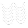 PLAFOPE 12pcs Reusable Inner Holder Strips Made of Lightweight Breathable Face Insert Support Bracket for Comfortable Daily Protection view 1