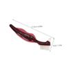 PENIKOKO 2pcs Dual Head Dentures Brush Cleaner for Seniors Hard Bristle Dental Brush with Non Slip Handle Deep Cleaning Toothbrush for False Teeth Portable Oral Care Tool for Precise Plaque view 2