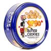 Butter Cookies Tins 140g Classic Danish Style Butter Cookies in Gift Tin Crunchy & Delicious Biscuits Perfect for Sharing & Gifting - Btat (2 x Tins) view 1