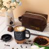 Dandat 3 Pcs Thank You Gift for Men Coworker Appreciation Gift Leather Toiletry Bag May You Be Proud 15oz Coffee Cup with Keychain for Boss Manager Male Teacher Nurse Employee Thanksgiving (Dark Blue) view 3