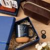 Dandat 3 Pcs Thank You Gift for Men Coworker Appreciation Gift Leather Toiletry Bag May You Be Proud 15oz Coffee Cup with Keychain for Boss Manager Male Teacher Nurse Employee Thanksgiving (Dark Blue) view 4