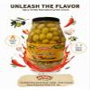 Anjoman Olive Mix THESS Chilli & Garlic (Green & Kalamata Pitted) 3.3L | Spicy & Aromatic view 2