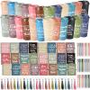 Skylety 24 Set/96 Pcs Team Appreciation Gift Set Christmas Employee Gift Bulk 16 oz Coffee Cups Thank You Mini Spiral Notebooks Pens Keychains for Staff Teacher Team Building (Morandi Color) view 1