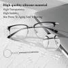 DAJING 1 Screwdriver+6 Pairs of Glasses Nose Pads with Transparent Box and Lens Cloth. The Glasses Nose Pads are Press Type Silicone Nose Pads for Glasses and Sunglasses view 3