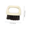 SOPOTUTU Soft Shoe Cleaning Brush with Lint-free Plastic Bristles and Hanging Design for Shoe Care and Gentle Cleaning view 3