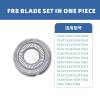 6-Pack Electric Shaver Replacement Heads for FS301-FS399/FS850-FS855 Models - 2cm Diameter Stainless Steel Blades, Easy Snap-On Design view 3