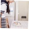 Ipetboom Japanese Style Packing Cloth Bento Lunch Wrapping Cloth 45x45cm Apricot Cotton Fabric Decorative Outdoor Picnic Wrap and Table Mat, Single Piece view 4