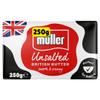 Mullers British Unsalted Butter, Perfect for Baking (250g) view 1