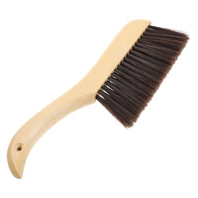 CORHAD Compact and Portable Beach Sand Brush Soft Wood Bristles for Shoes and Clothes Cleaning, Ergonomic Design for Vacation and Outdoor Beach Use