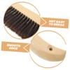 CORHAD Compact and Portable Beach Sand Brush Soft Wood Bristles for Shoes and Clothes Cleaning, Ergonomic Design for Vacation and Outdoor Beach Use view 3