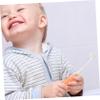 TOGEVAL Soft Bristles Kids Toothbrush with Pp and TPR Material, Cute Shape Manual Toothbrush for Children Aged 2-5, Soft Bristles for Gentle Cleaning, for Toddlers and Daily Use view 4