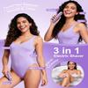 Bikini Trimmer Women Lady Shavers for Women Body Hair Trimmer for Bikinis Legs Pubic Hair Bikinis Trimmer for Womens,Electric Shaver for Womens,Ceramic Blades IPX7 Washable Head,Wet and Dry Use Purple view 2
