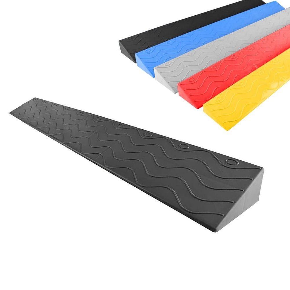 1,7cm,Threshold Ramps for Doorways, Non-Slip Wheelchair Ramp Portable Kerb Ramp Step Mat, Door Threshold Wheelchair Ramp for Sweeping Robot, Stairs, Scooters