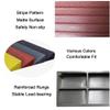 1,5.5cm,Non-Slip Wheelchair Ramp, Portable Threshold Ramp, 1-7Cm Rise, for Indoor or Outdoor, Bathroom, Doorways, Supermarkets Entrance, Garage Entrance view 3
