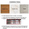 1,5.5cm,Non-Slip Wheelchair Ramp, Portable Threshold Ramp, 1-7Cm Rise, for Indoor or Outdoor, Bathroom, Doorways, Supermarkets Entrance, Garage Entrance view 4