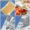 300-Pack Reclosable Mylar Bags for Food Storage 6.3" x 9.4" Pouch Bags Bulk Resealable Smell Proof Aluminum Silver Foil Bag with Clear Window Kitchen Storage Organizer Edible Packaging view 3