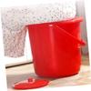 Chamber Pot : Plastics Urine Bucket Portable Toilets Chamber Pot Urine Bowl Spittoons Potty Urinal Urine Bucket with Lids and Handle for Children Pregnant Woman Adults Use view 3