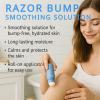3 PCS Razor Bump Smoothing Solution Ingrown Hair Serum with BHA AHA PHA, Razor Bumps Oil Lotion for Underarms, Bikini Line, Legs,Ingrown Hair Removal Kit with Travel Razor Roller Ingrown Tonic view 2