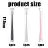 15 Pcs Individually Wrapped Soft Toothbrush Set, Portable Soft Bristle Toothbrush Manual Toothbrushes Business Trip Travel for Sensitive Gums Office Workers Youngster (Black, White Pink) view 2