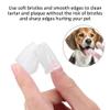 Taidda Dog Toothbrush, Cat Tooth Brush 10Pcs Soft Finger Toothbrush Pet Dog Oral Teeth Care Brush Cat Finger for Small and Puppy, Kitten, Adult Pets view 2