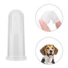 Taidda Dog Toothbrush, Cat Tooth Brush 10Pcs Soft Finger Toothbrush Pet Dog Oral Teeth Care Brush Cat Finger for Small and Puppy, Kitten, Adult Pets view 3