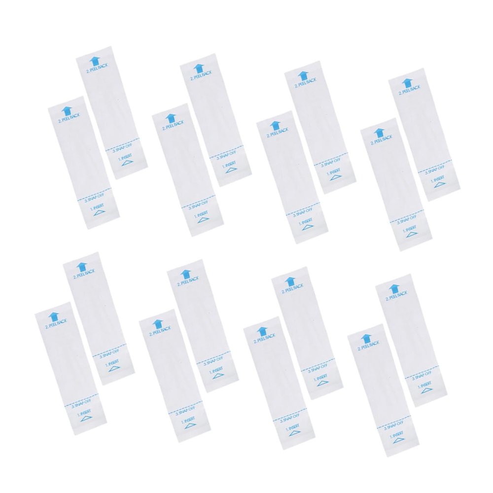 VERDANVERSE 100pcs Thermometer Cover Probe Sleeves for Thermometer White Paper Material Easy Cleaning User-friendly Operation for Cats and Pets