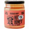 Black Bee Hot Honey with Habanero Chilli - British Wildflower Chilli Honey, Medium Heat, Sweet and Spicy, Drizzle, Dip or Marinade, Great for Pizzas and Burgers - Single Source 227g Jar view 1
