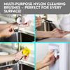 10 Pcs Nylon Straw Cleaning Brush Set Bottle Pipe Cleaner Brushes for Straws, Kettles, Tubes & Spouts Flexible Stainless Steel Wire with High-Density Nylon Bristles Pipe Cleaner Set (Black) view 4