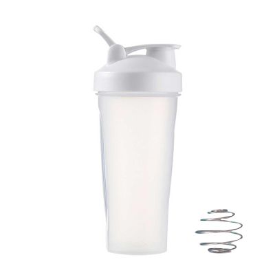 Luqixcey Protein Shake Bottle, 600ml Leak Proof Sports Water Bottle, Protein Powder Bottle Shaker (45)