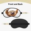 Animal Sloth Sleep Eye Mask, Soft & Comfortable for Men, Women, Comfortable Sleep Mask view 2