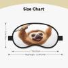 Animal Sloth Sleep Eye Mask, Soft & Comfortable for Men, Women, Comfortable Sleep Mask view 4