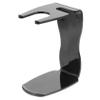 FOMIYES Black Plastic Razor and Brush Stand for Men with Sleek Contemporary Design Organising Grooming Tools and Shaving for Mens Wet Shave and Bathroom Use view 1