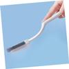 WEKAMOS Household Cleaning Brush for Shoes with Long Handle, Soft Bristles Plastic Washing Brush for Sneakers and Laundry, White, Multipurpose Shoe Scrub Tool for Home Cleaning view 3