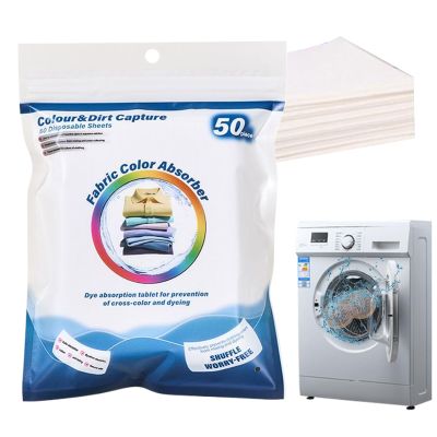 Color Grabber Laundry Sheets Dye Catcher Prevent Clothes From Smearing