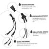 Gatuida Adjustable Anti-Pain Lanyard Strap 2pcs with Ear Hook Extender Holder for Comfortable Wear and Pressure Relief Suitable for Daily Use and Prolonged Wearing view 4