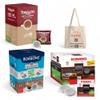 ITALIAN COFFEE PODS TASTING KIT FROM THE BEST ROASTERS, KIMBO ESPRESSO NAPOLI X50 - BORBONE DECISA X50 - TORALDO FORTE E CREMOSO X50 + A SURPRISE GIFT FROM JOYTALY view 1