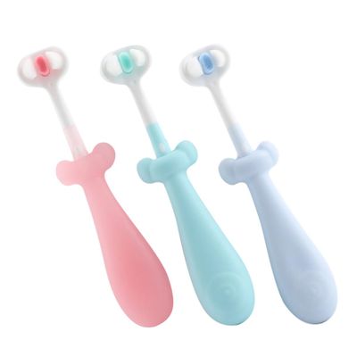 DECORNIJIA 3pcs Cute Decorative Toothbrush Boys and Girls Soft Bristles Manual Cleaning for Boy Girl Years Old